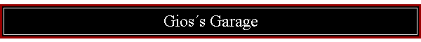 Gioss Garage